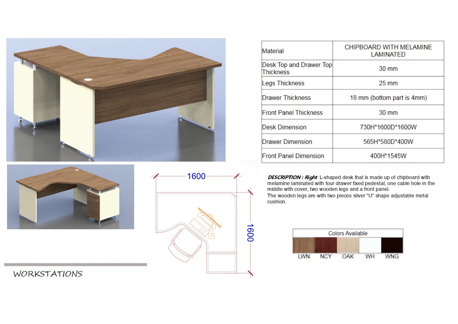 datasheet direction:right